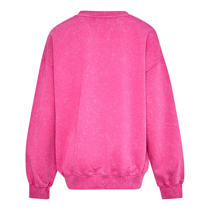 GANNI Isoli Crewneck Sweatshirt White Teddy – Available at Club 21, Official Retailer in Singapore, Malaysia & Thailand with Global Shipping Online