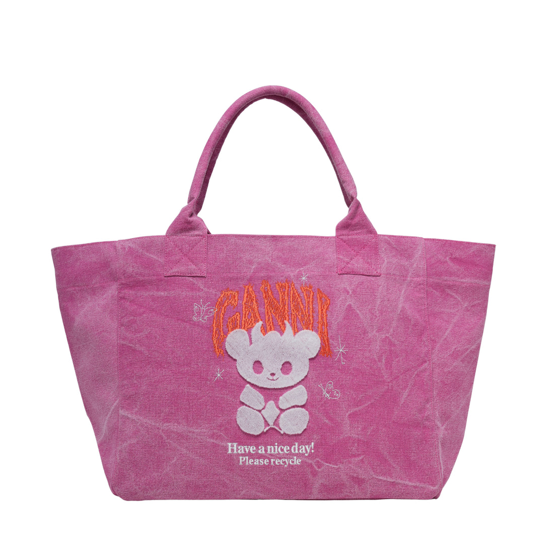 GANNI Medium Trapeze Shopper – Available at Club 21, Official Retailer in Singapore, Malaysia & Thailand with Global Shipping Online