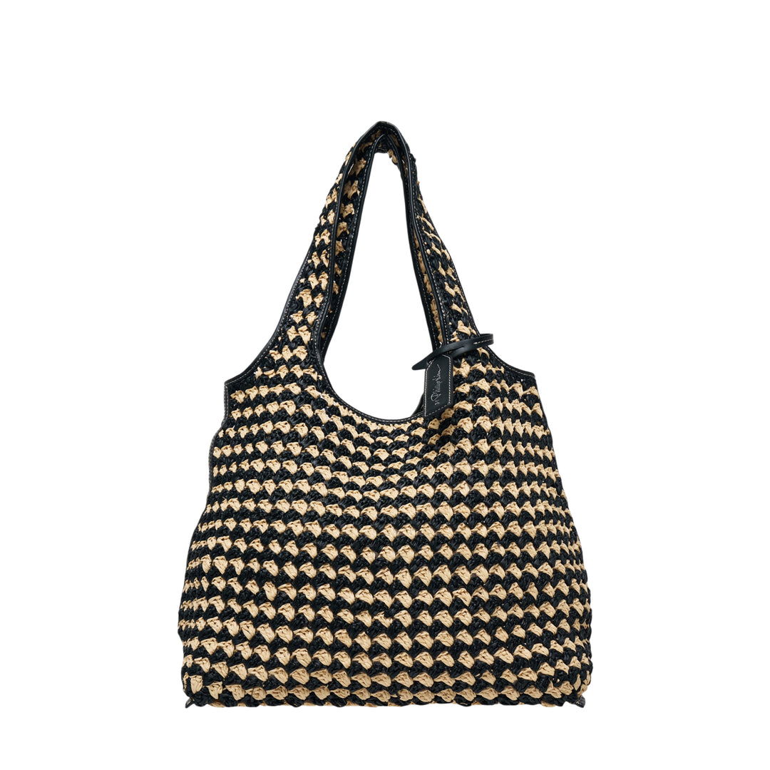 Crochet Raffia Market Tote