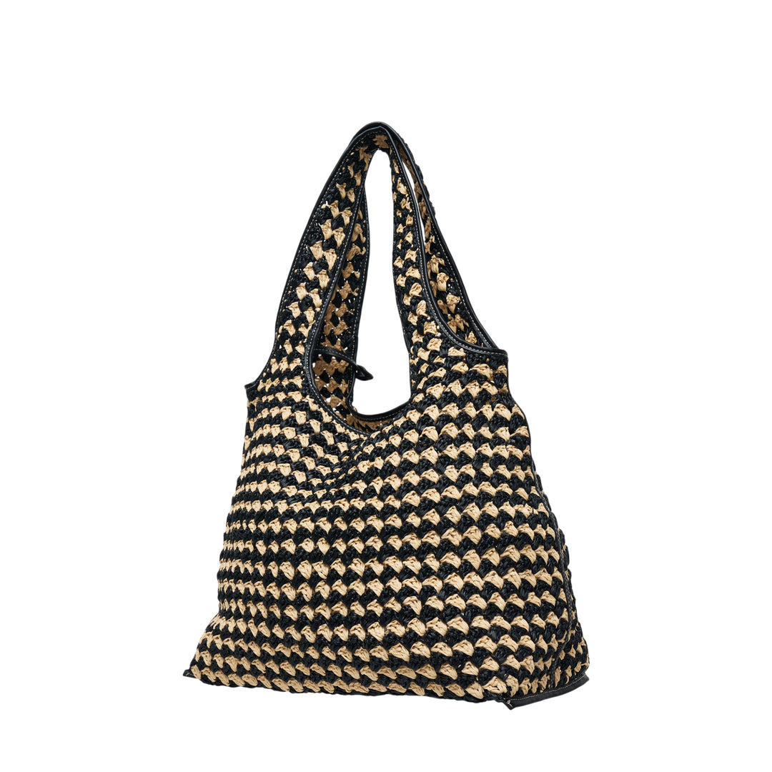 Crochet Raffia Market Tote
