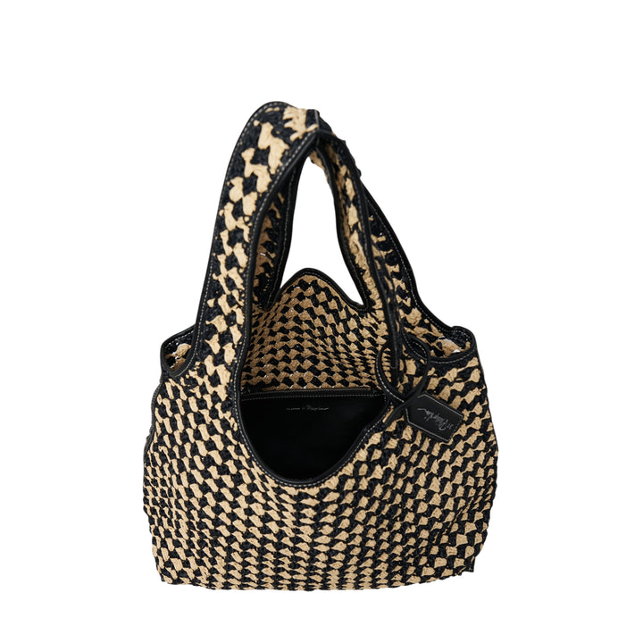 Crochet Raffia Market Tote