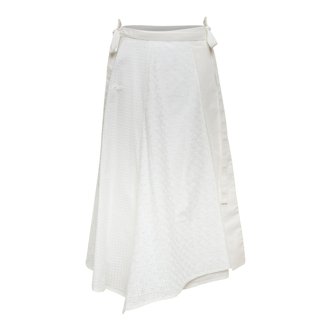 3.1 Phillip Lim Broderie Anglaise Patchwork Midi Skirt – Available at Club 21, Official Retailer in Singapore, Malaysia & Thailand with Global Shipping Online
