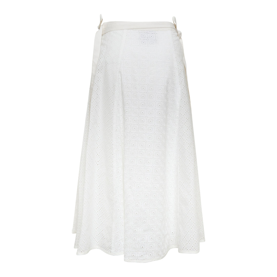 3.1 Phillip Lim Broderie Anglaise Patchwork Midi Skirt – Available at Club 21, Official Retailer in Singapore, Malaysia & Thailand with Global Shipping Online