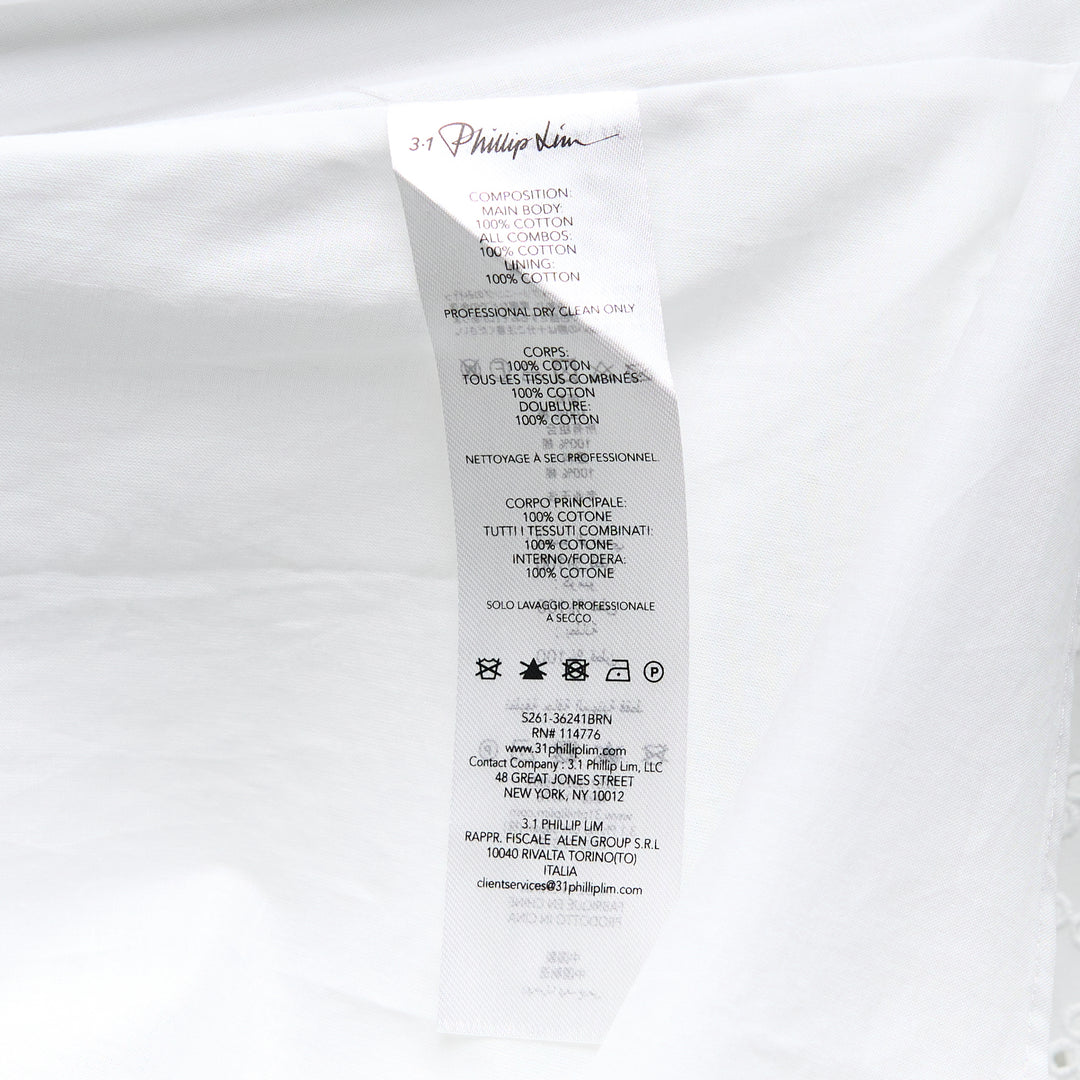 3.1 Phillip Lim Broderie Anglaise Patchwork Midi Skirt – Available at Club 21, Official Retailer in Singapore, Malaysia & Thailand with Global Shipping Online