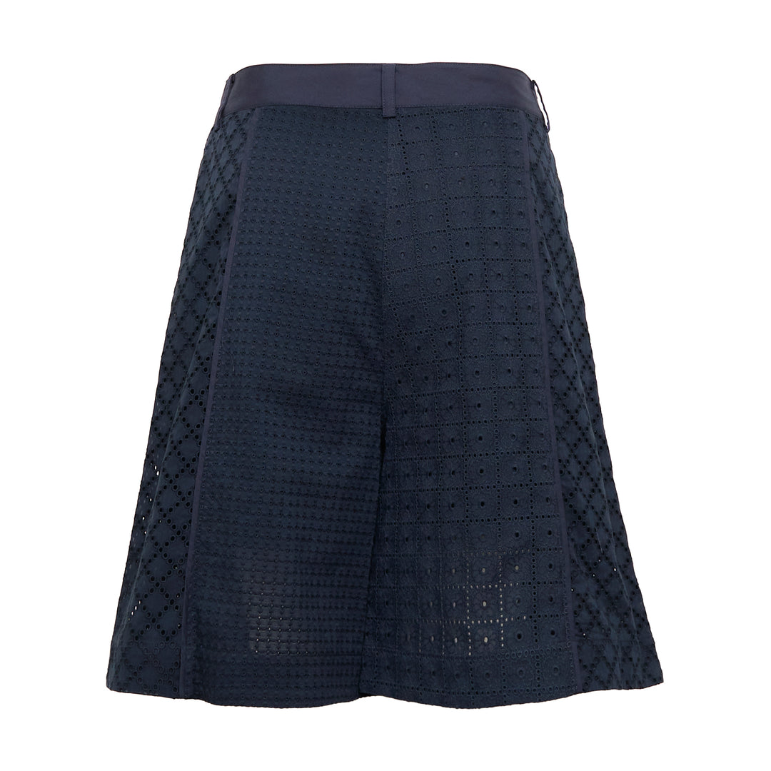 3.1 Phillip Lim Broderie Anglaise Patchwork Bermuda Shorts – Available at Club 21, Official Retailer in Singapore, Malaysia & Thailand with Global Shipping Online
