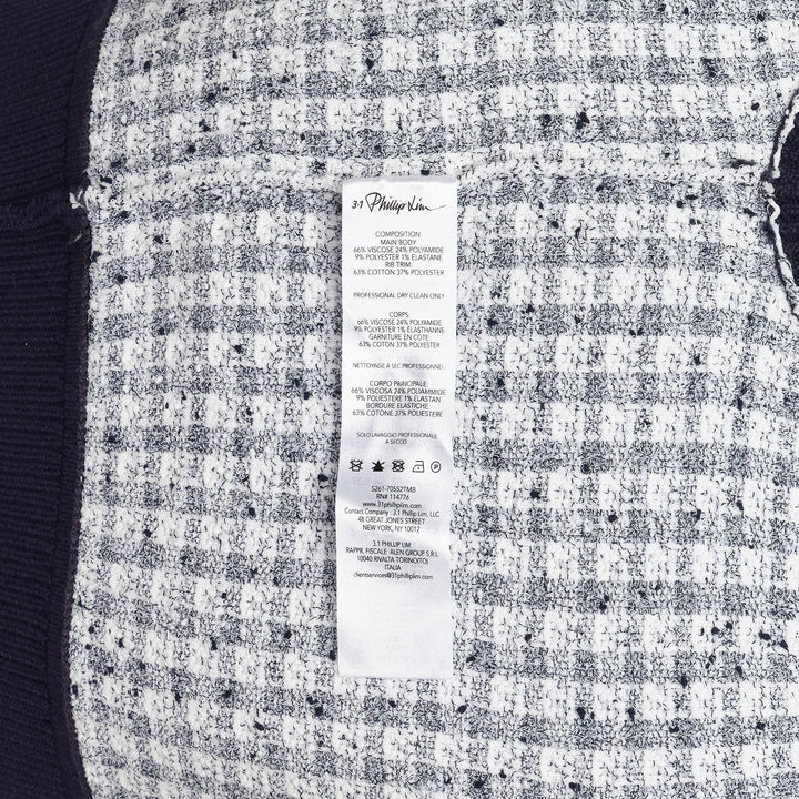 Tweed Bouclé Scoop Neck Tank