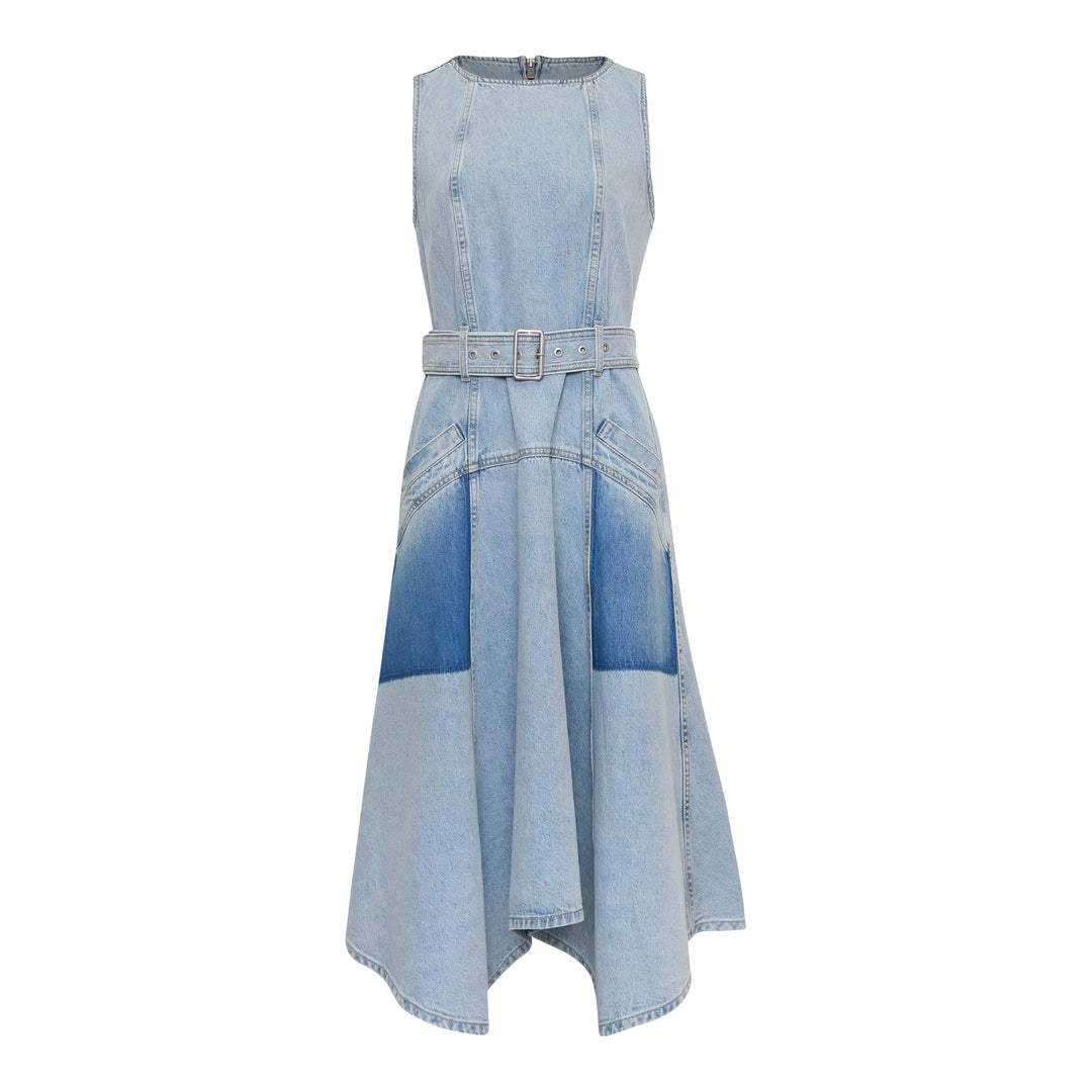 3.1 Phillip Lim Ghost Patch Belted Sleeveless Midi Dress – Available at Club 21, Official Retailer in Singapore, Malaysia & Thailand with Global Shipping Online