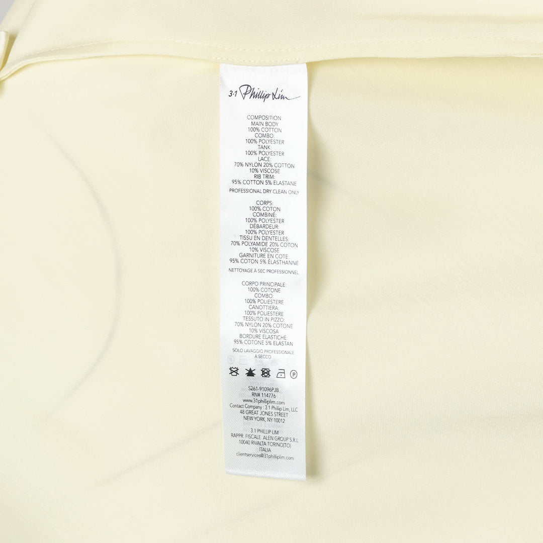 Draped T-Shirt Slip Combo Dress