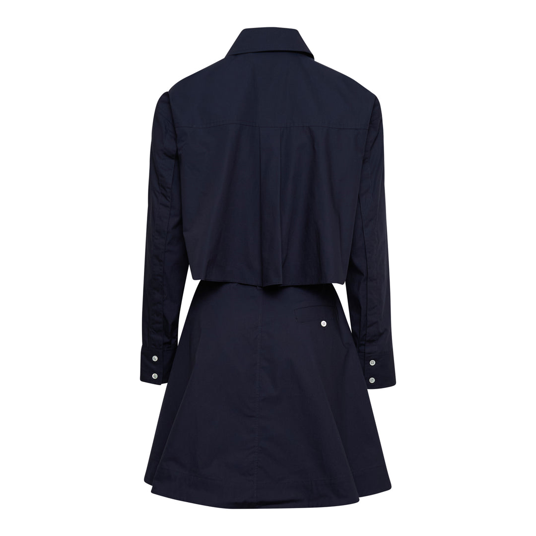 3.1 Phillip Lim Open Flounce Back Belted Dress – Available at Club 21, Official Retailer in Singapore, Malaysia & Thailand with Global Shipping Online