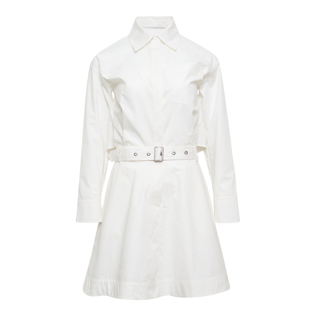 3.1 Phillip Lim Open Flounce Back Belted Dress – Available at Club 21, Official Retailer in Singapore, Malaysia & Thailand with Global Shipping Online