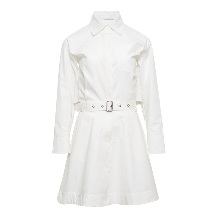 3.1 Phillip Lim Open Flounce Back Belted Dress – Available at Club 21, Official Retailer in Singapore, Malaysia & Thailand with Global Shipping Online