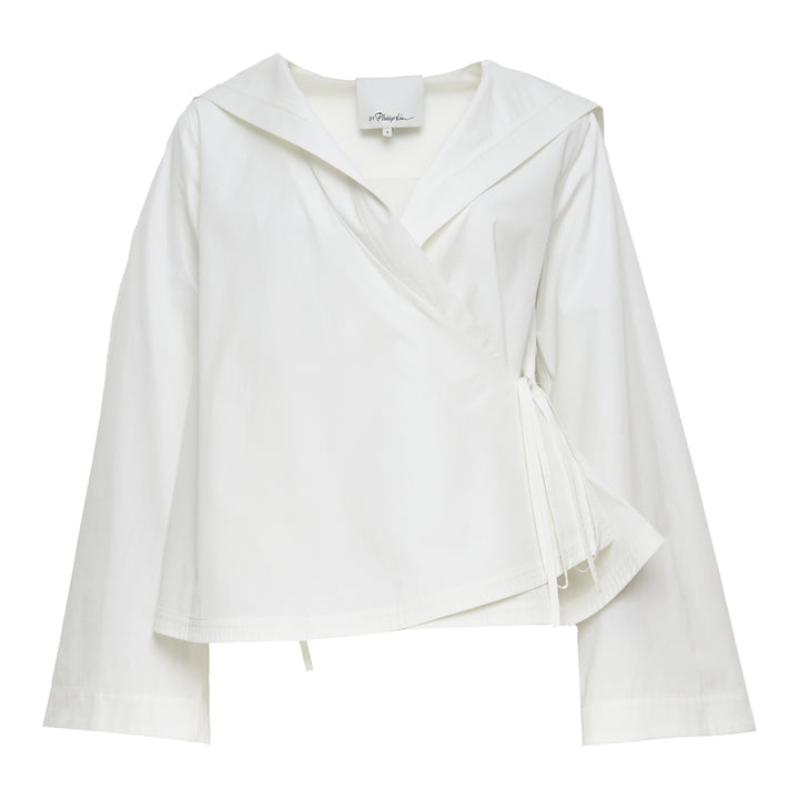 3.1 Phillip Lim Long Sleeve Sailor Wrap Shirt – Available at Club 21, Official Retailer in Singapore, Malaysia & Thailand with Global Shipping Online