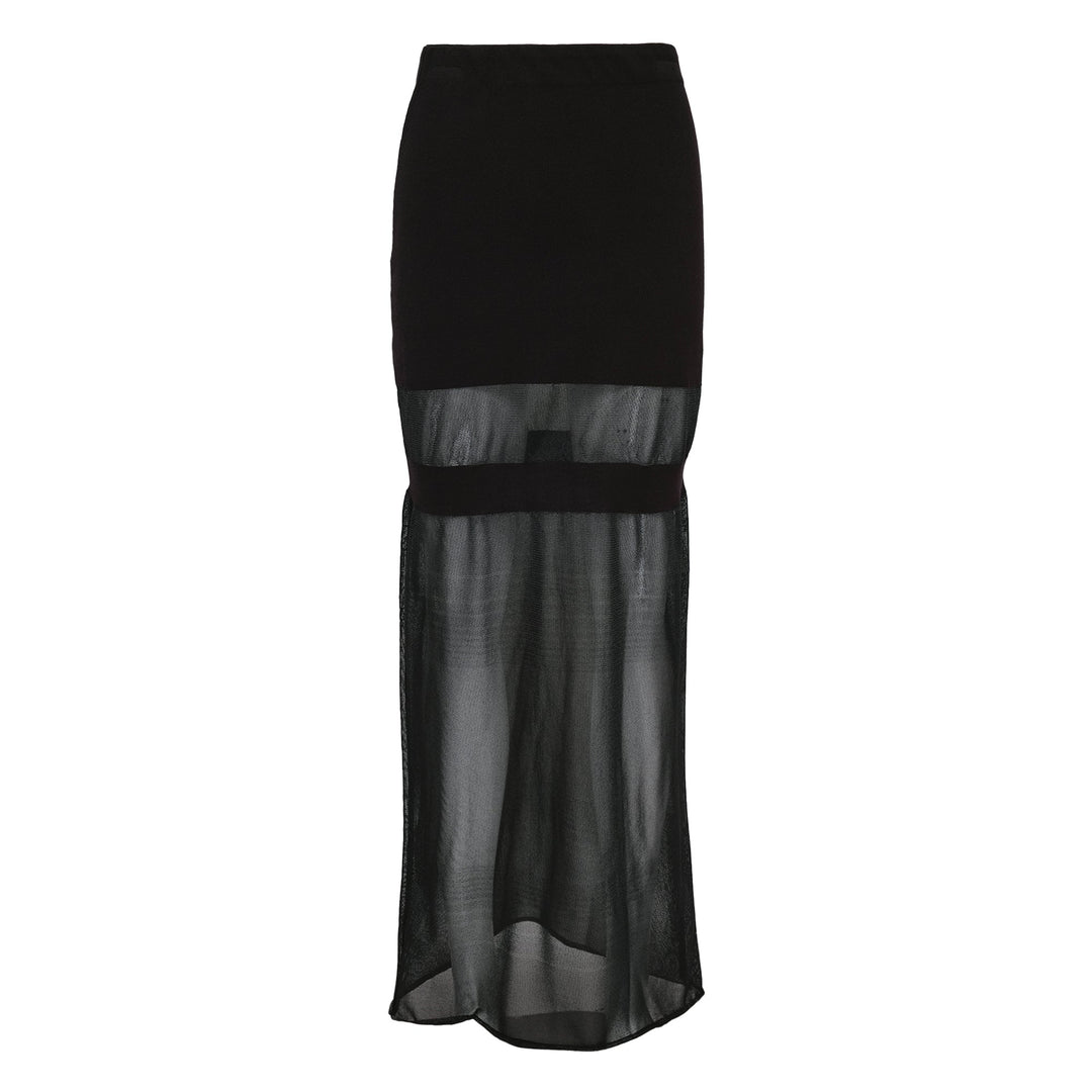 Gradient Knit Maxi Skirt