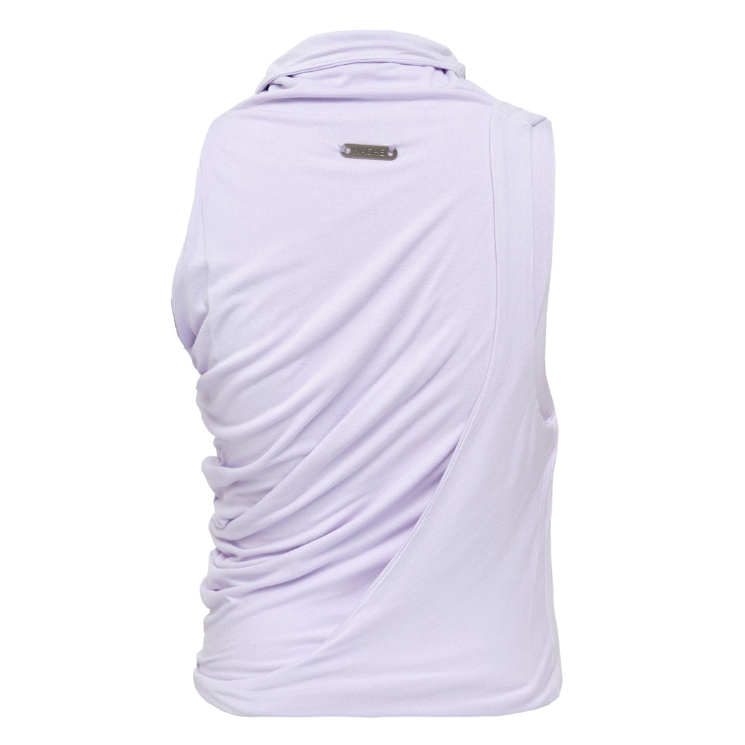 Asymmetric Draping Sleeveless Top