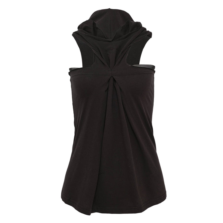 Pinched Hoodie Sleeveless