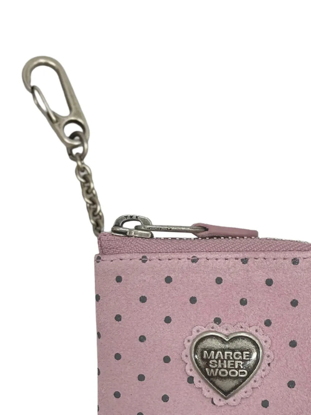Heart Lace Mini Zipper Wallet