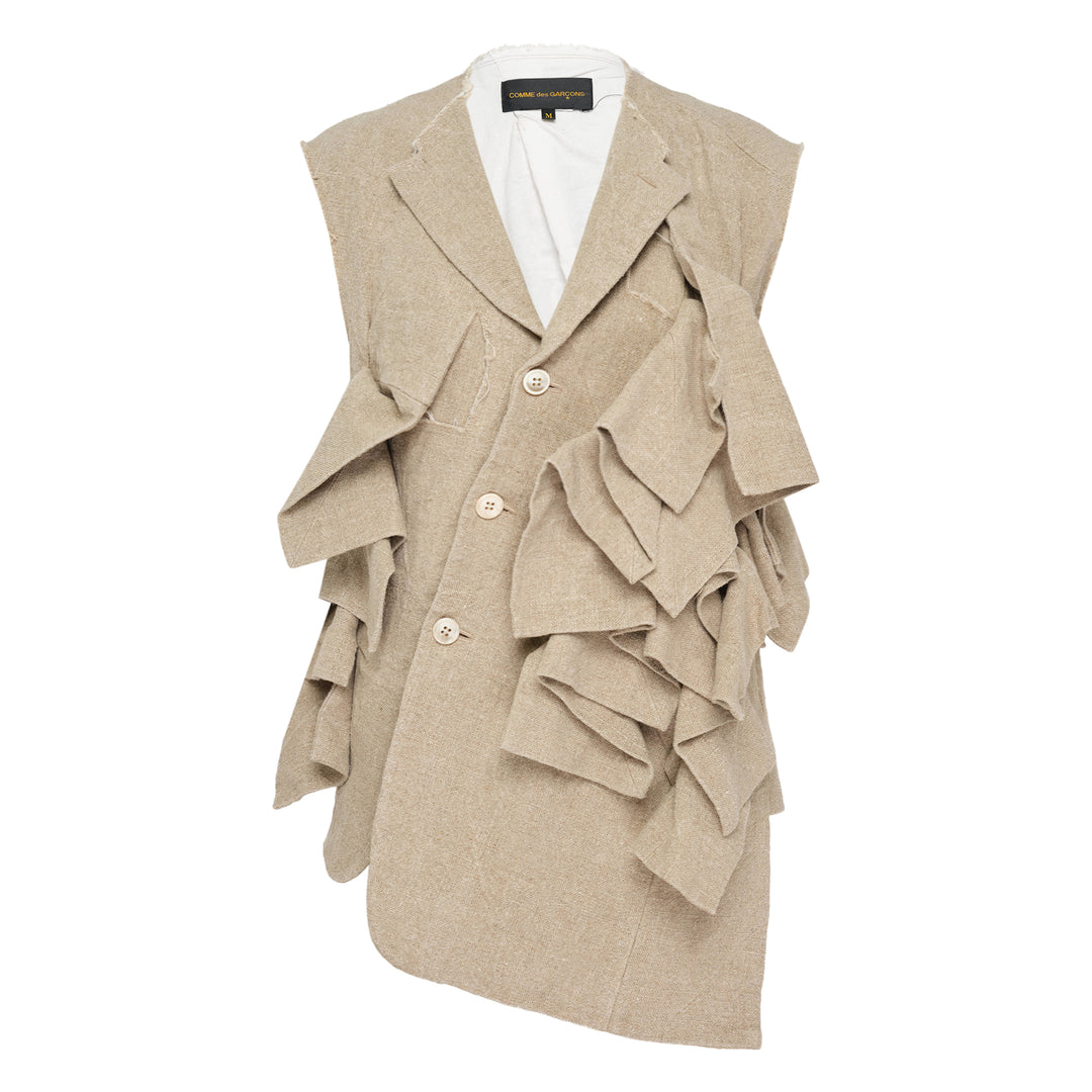 COMME des GARCONS Linen Heavy Canvas Garment – Available at Club 21, Official Retailer in Singapore, Malaysia & Thailand with Global Shipping Online