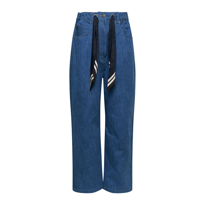 YCH Drawstring Elastic Waist Jeans – Available at Club 21, Official Retailer in Singapore, Malaysia & Thailand with Global Shipping Online