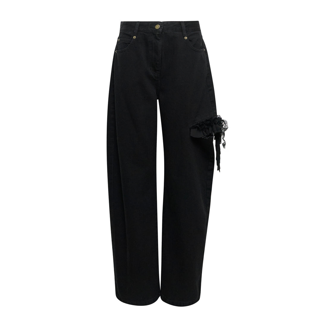 YCH Cut-Out Jeans – Available at Club 21, Official Retailer in Singapore, Malaysia & Thailand with Global Shipping Online