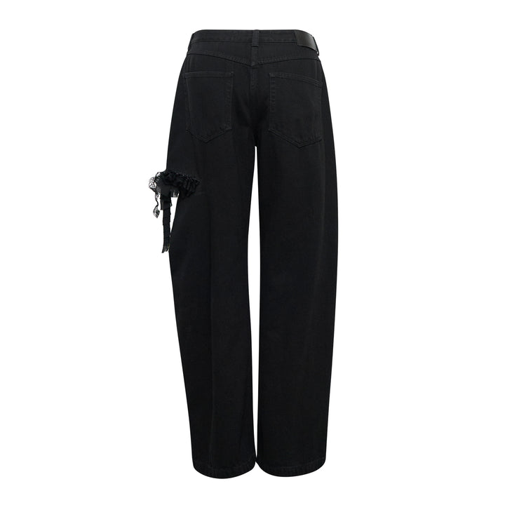 YCH Cut-Out Jeans – Available at Club 21, Official Retailer in Singapore, Malaysia & Thailand with Global Shipping Online