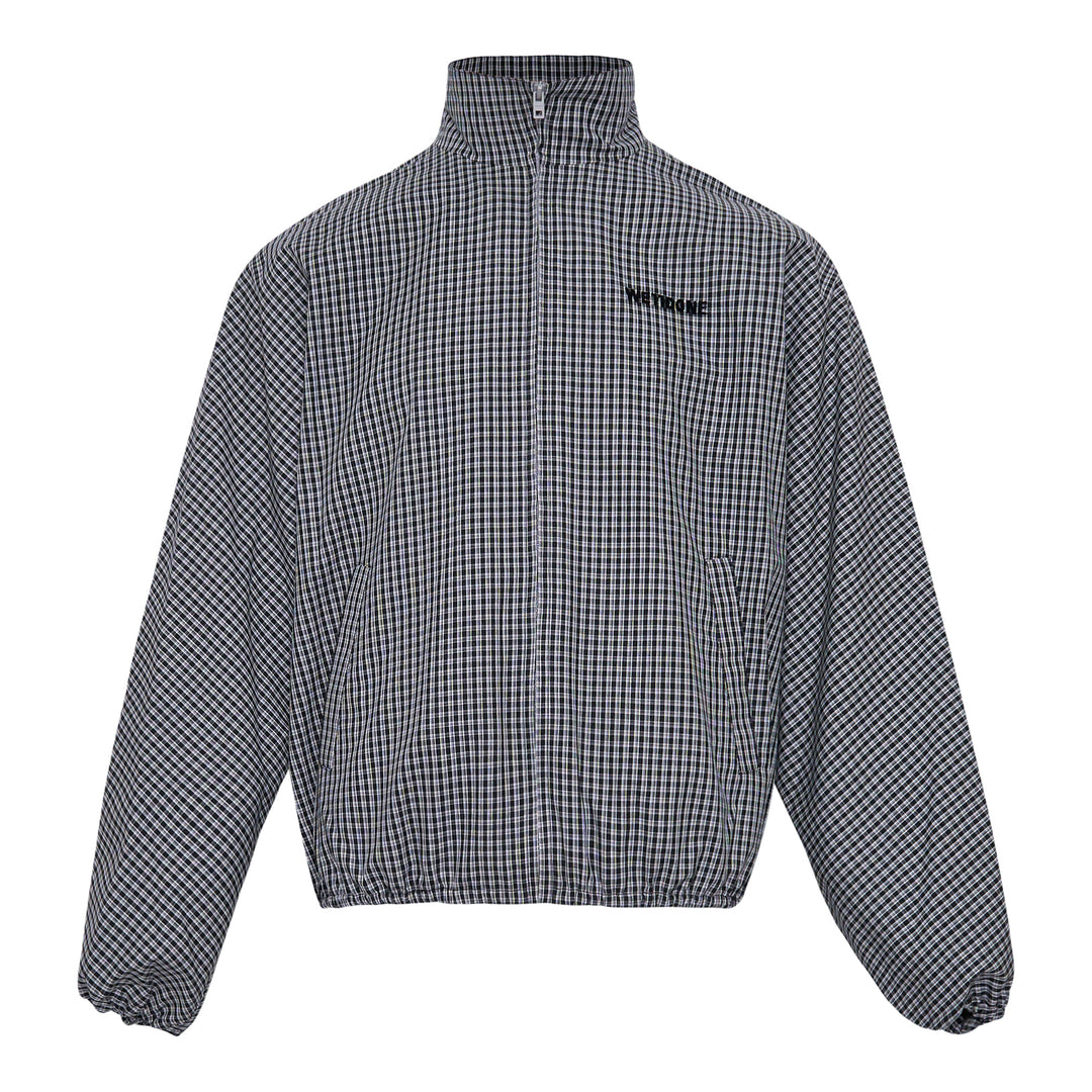 We11done Black Check Dolman Jumper – Available at Club 21, Official Retailer in Singapore, Malaysia & Thailand with Global Shipping Online