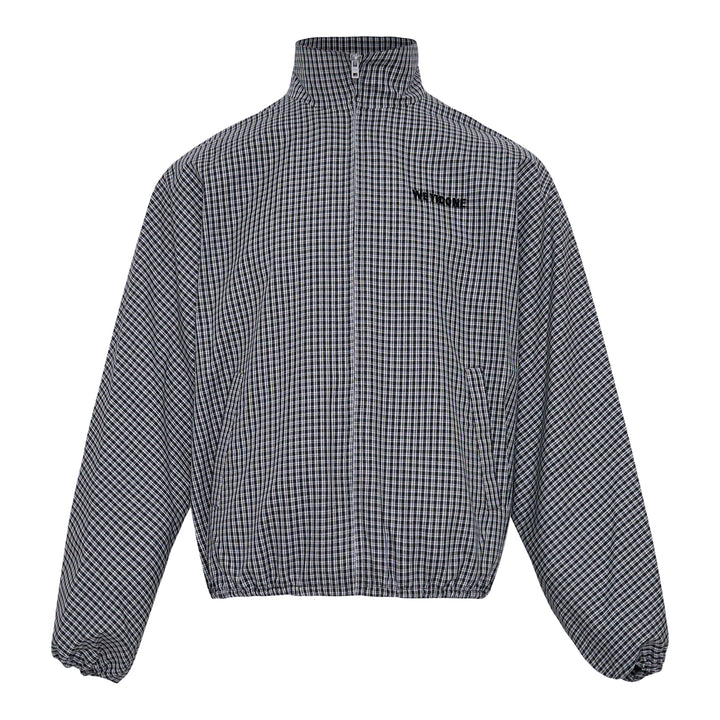 We11done Black Check Dolman Jumper – Available at Club 21, Official Retailer in Singapore, Malaysia & Thailand with Global Shipping Online