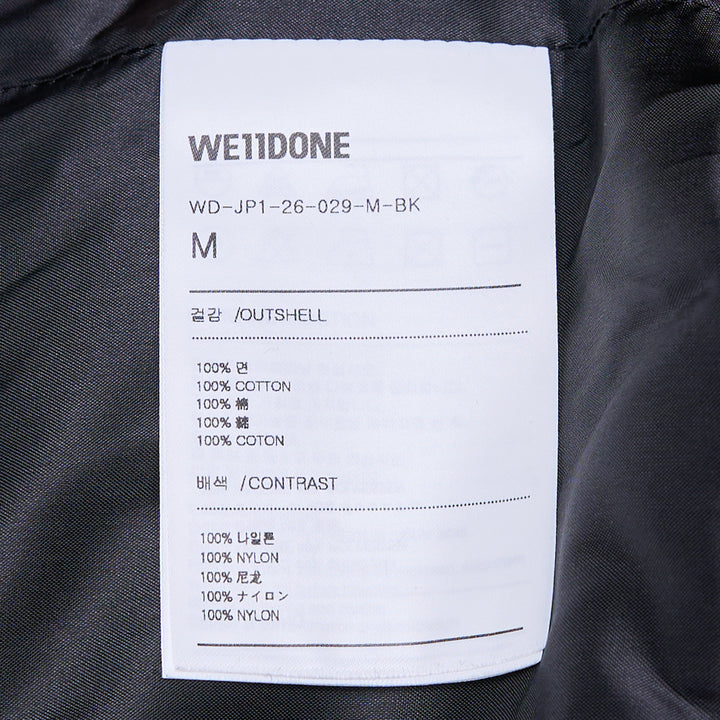 We11done Black Check Dolman Jumper – Available at Club 21, Official Retailer in Singapore, Malaysia & Thailand with Global Shipping Online