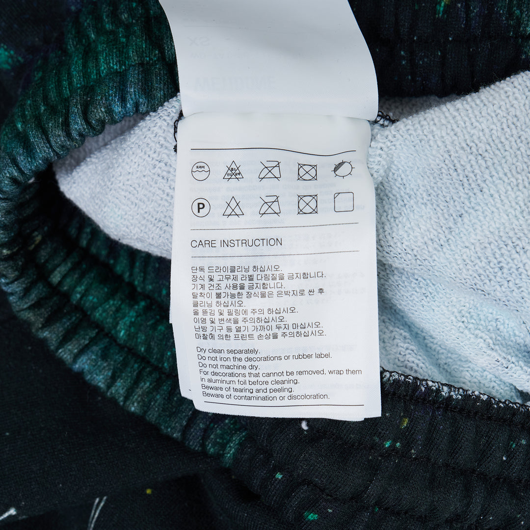 Black Trompe-L'oeil Printed Sweatpants