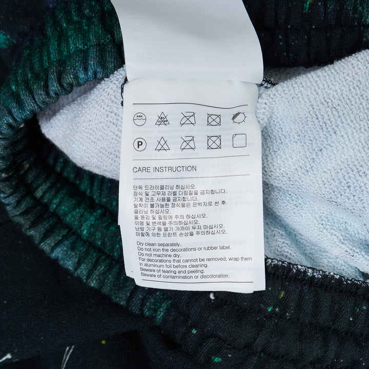 Black Trompe-L'oeil Printed Sweatpants