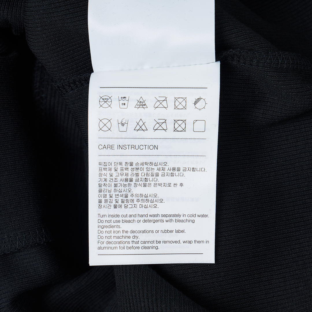 Black Logo Sleeveless Top