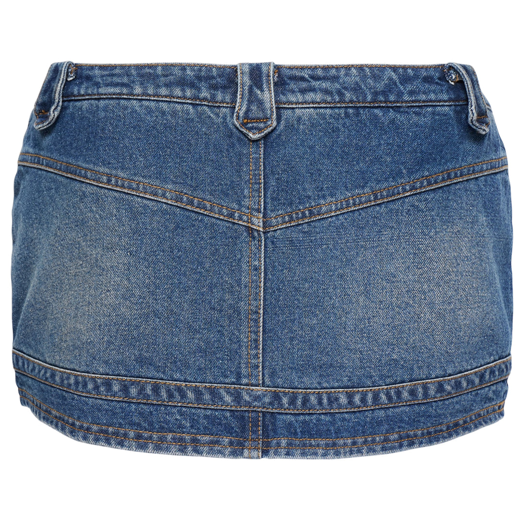 Denim Mini Skirt