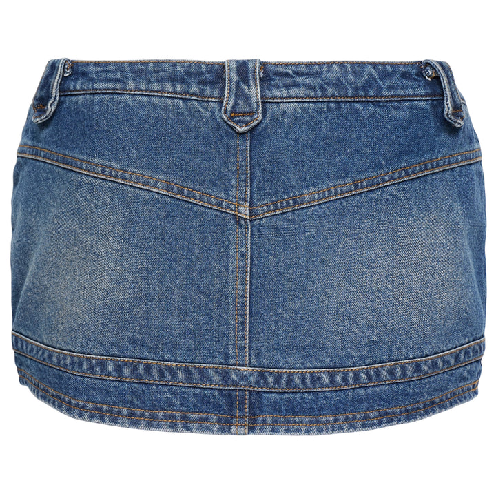 Denim Mini Skirt