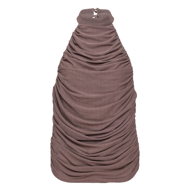 Ruched Halter Top