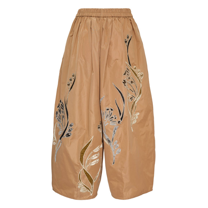 Taffeta 3/4 Length Cocoon Pant