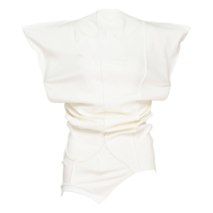Caroline Hu White Inverted Camisole T-Shirt – Available at Club 21, Official Retailer in Singapore, Malaysia & Thailand with Global Shipping Online