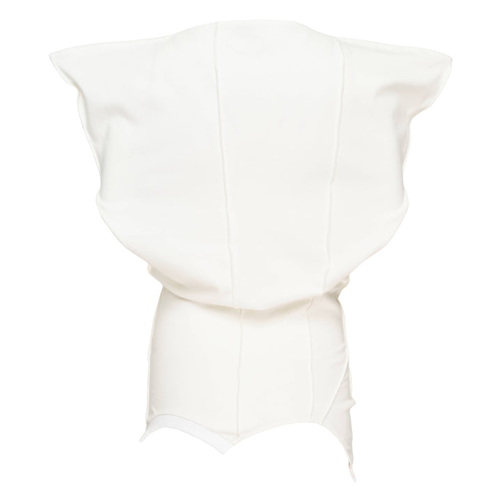Caroline Hu White Inverted Camisole T-Shirt – Available at Club 21, Official Retailer in Singapore, Malaysia & Thailand with Global Shipping Online