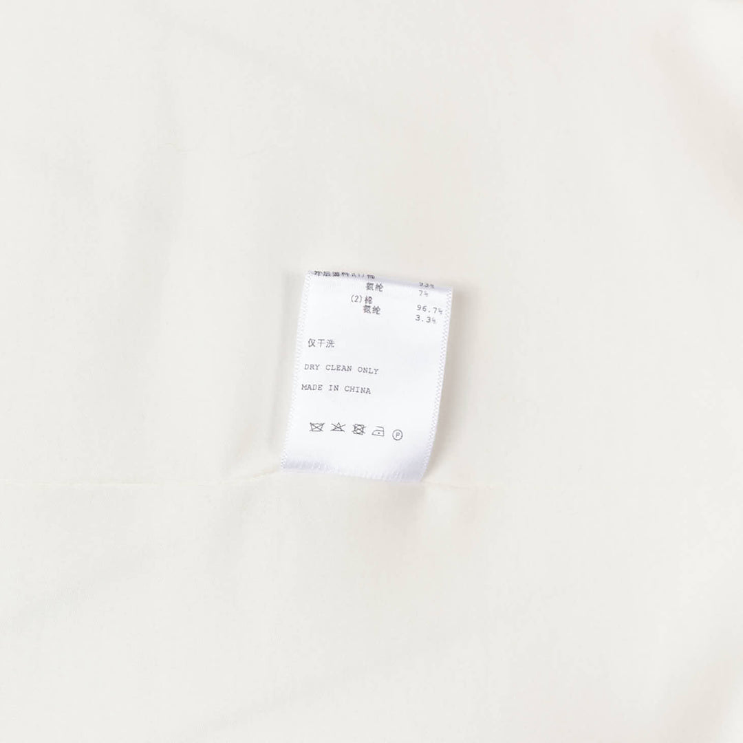 Caroline Hu White Inverted Camisole T-Shirt – Available at Club 21, Official Retailer in Singapore, Malaysia & Thailand with Global Shipping Online