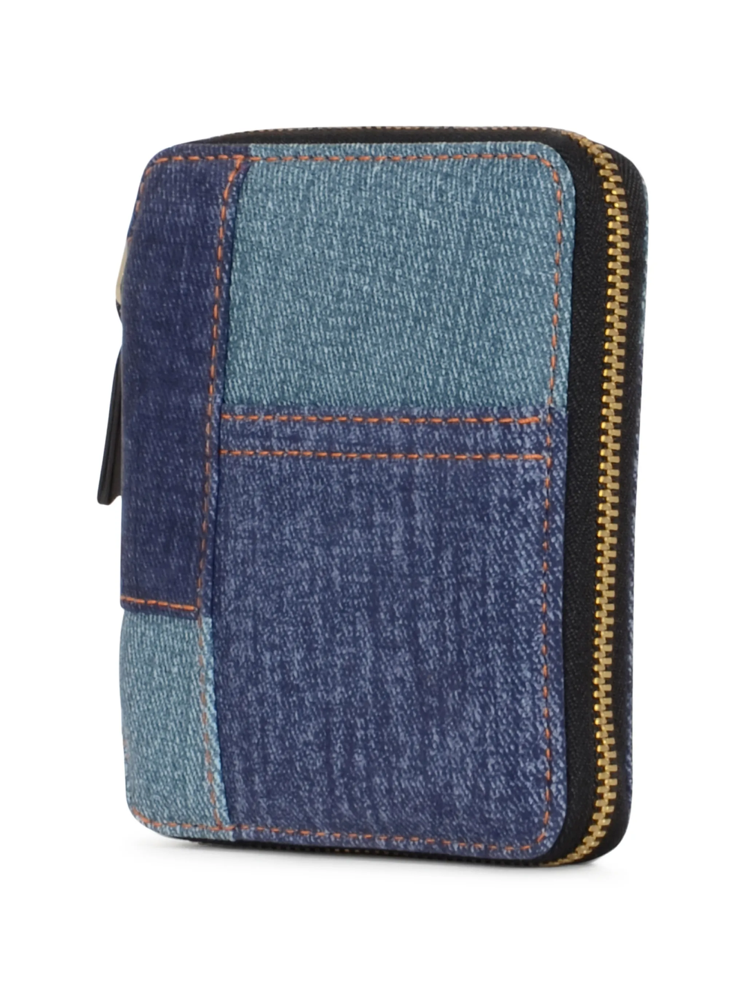 Denim Pocket Zip Wallet