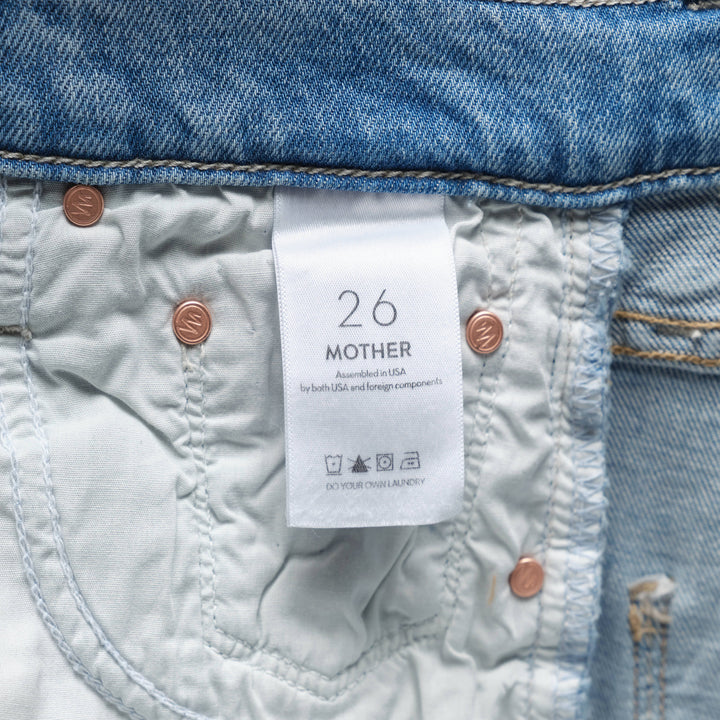 MOTHER High Waisted Rider Hover Jeans – Available at Club 21, Official Retailer in Singapore, Malaysia & Thailand with Global Shipping Online