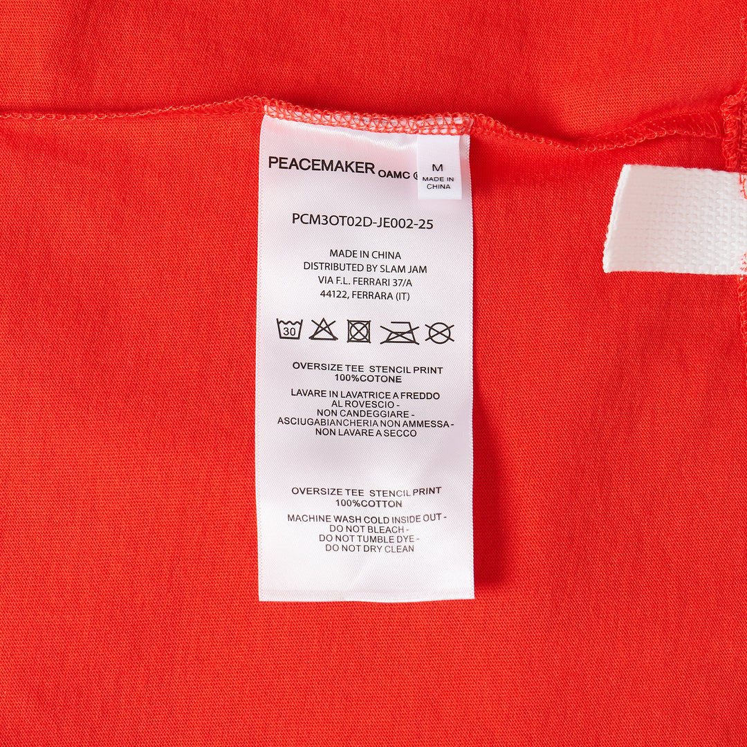 Oversize Tee Stencil Print