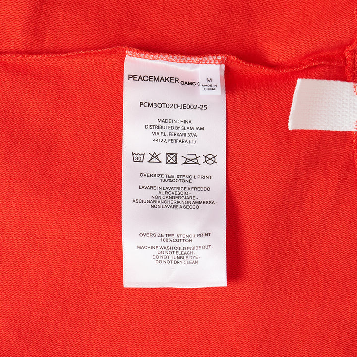 Oversize Tee Stencil Print