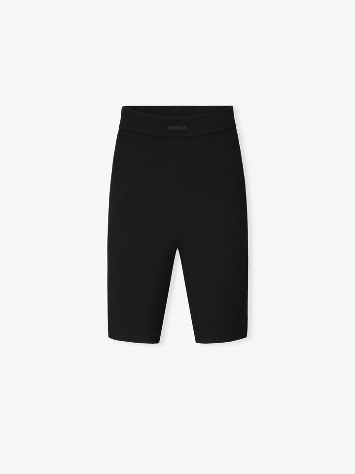 Rib Knit Bike Shorts
