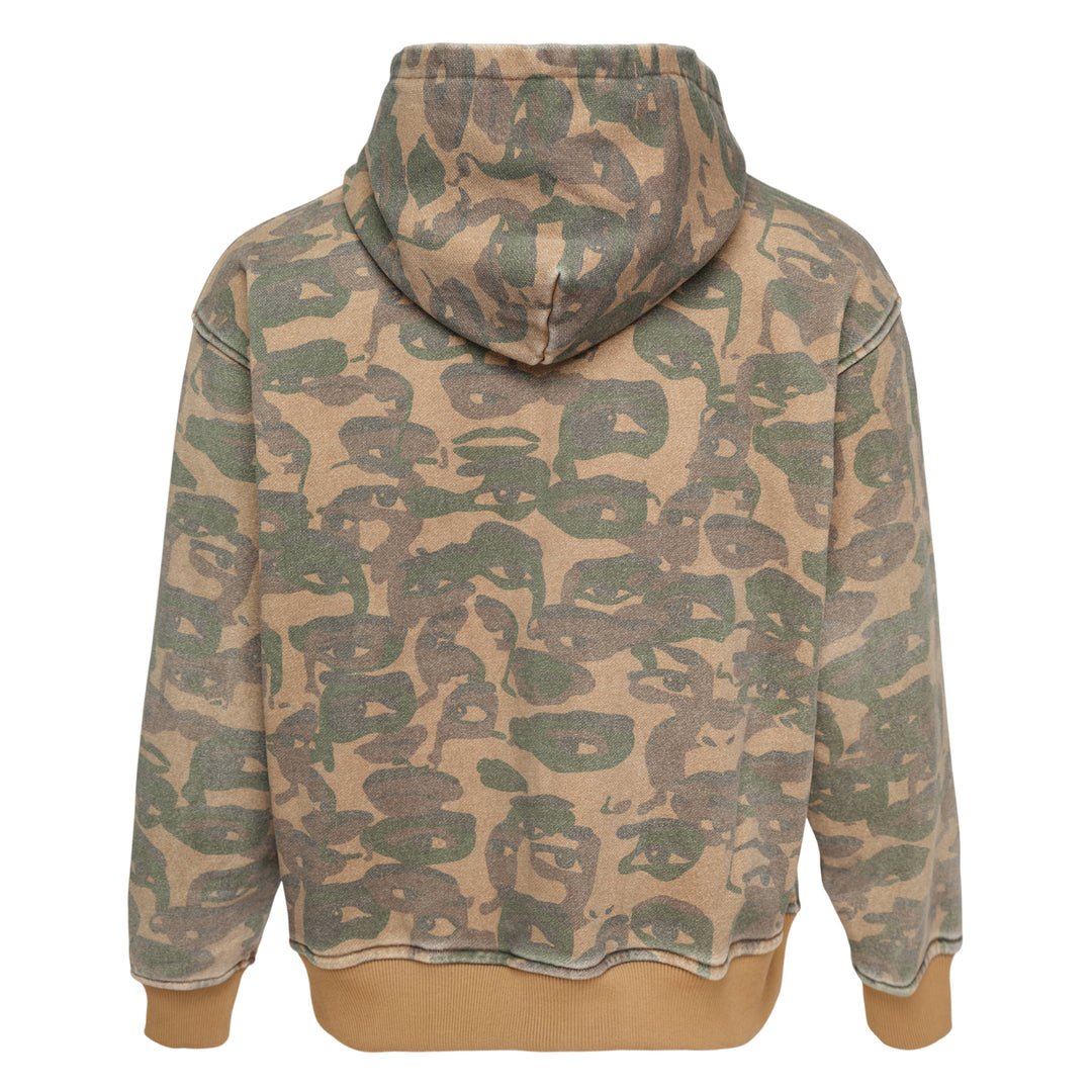 KidSuper Studios Dark Green Face Camo Hoodie – Available at Club 21, Official Retailer in Singapore, Malaysia & Thailand with Global Shipping Online