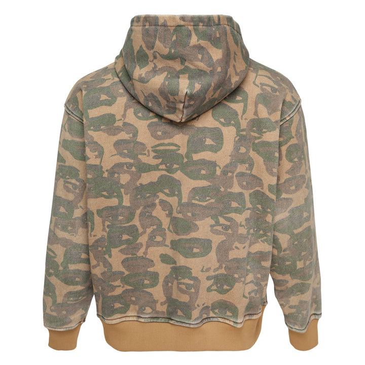 KidSuper Studios Dark Green Face Camo Hoodie – Available at Club 21, Official Retailer in Singapore, Malaysia & Thailand with Global Shipping Online