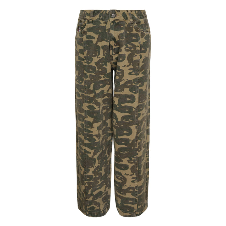 KidSuper Studios Face Camo Wide Leg Jeans – Available at Club 21, Official Retailer in Singapore, Malaysia & Thailand with Global Shipping Online