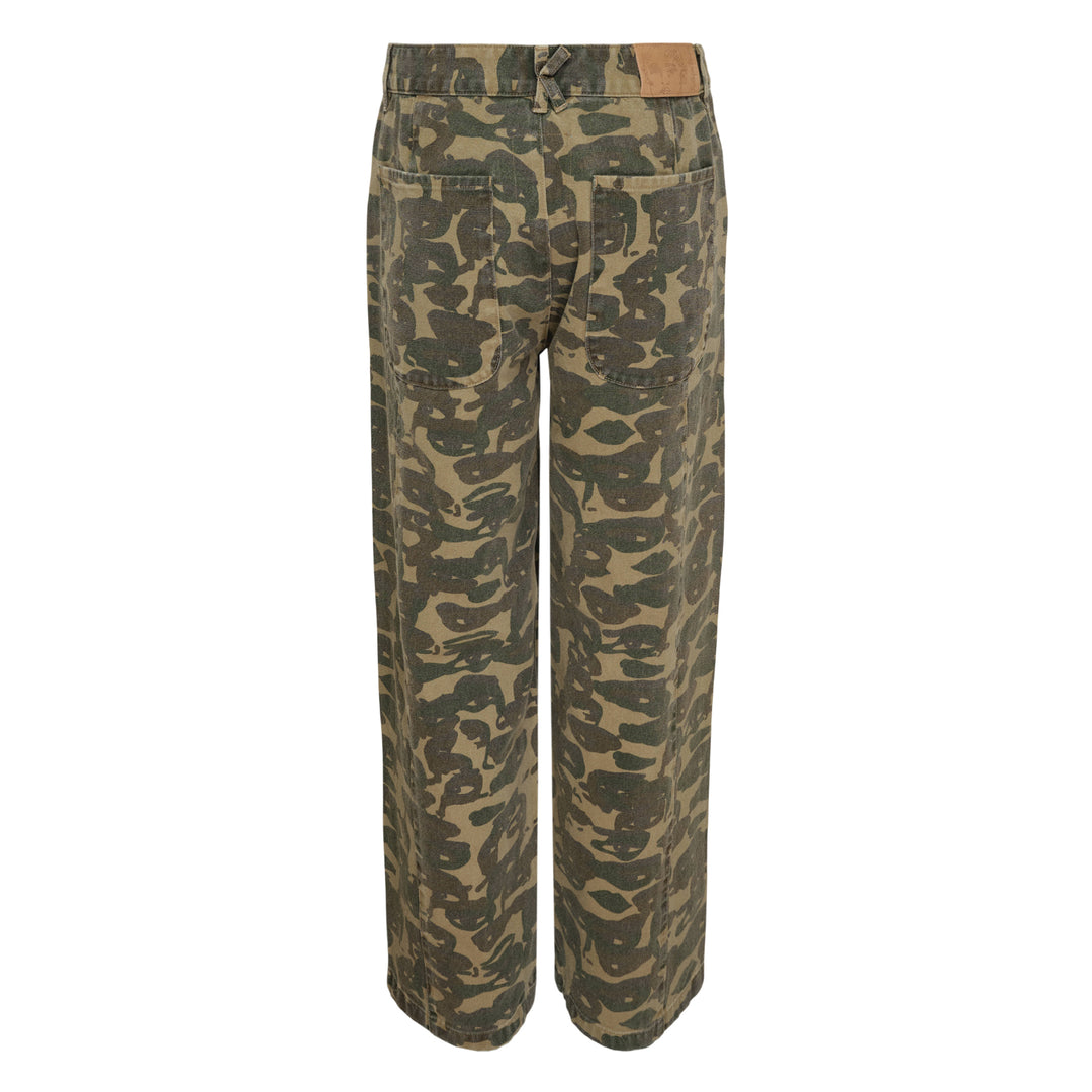 KidSuper Studios Face Camo Wide Leg Jeans – Available at Club 21, Official Retailer in Singapore, Malaysia & Thailand with Global Shipping Online