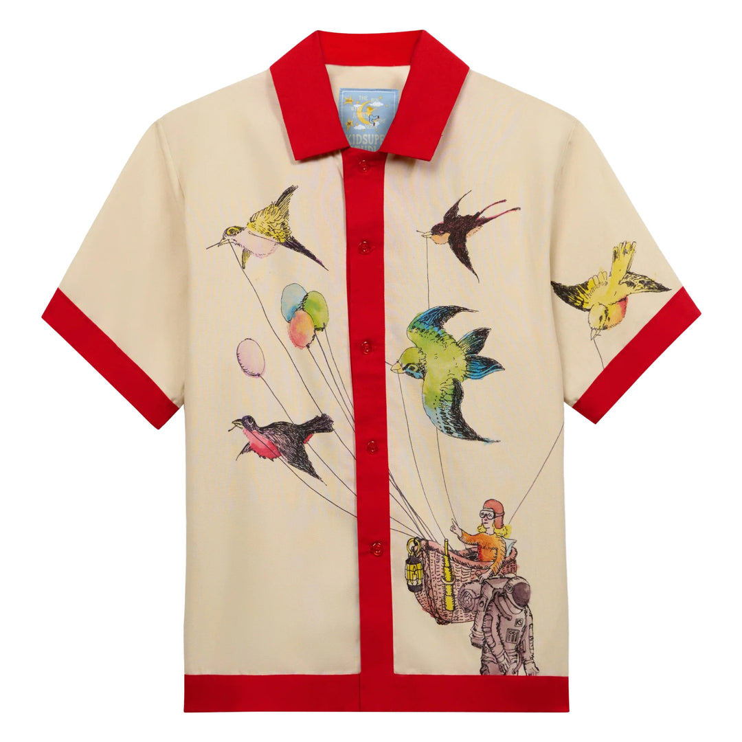 KidSuper Studios Balloon Birds Button Up Shirt – Available at Club 21, Official Retailer in Singapore, Malaysia & Thailand with Global Shipping Online
