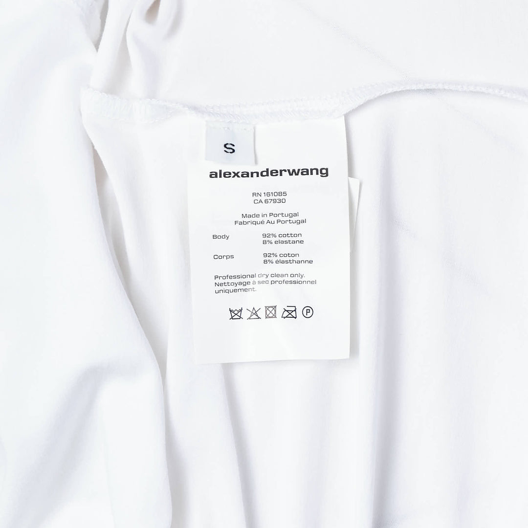 Alexander Wang Gathered T-Shirt – Available at Club 21, Official Retailer in Singapore, Malaysia & Thailand with Global Shipping Online