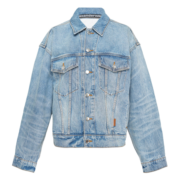 Logo Distressed Game Jacket