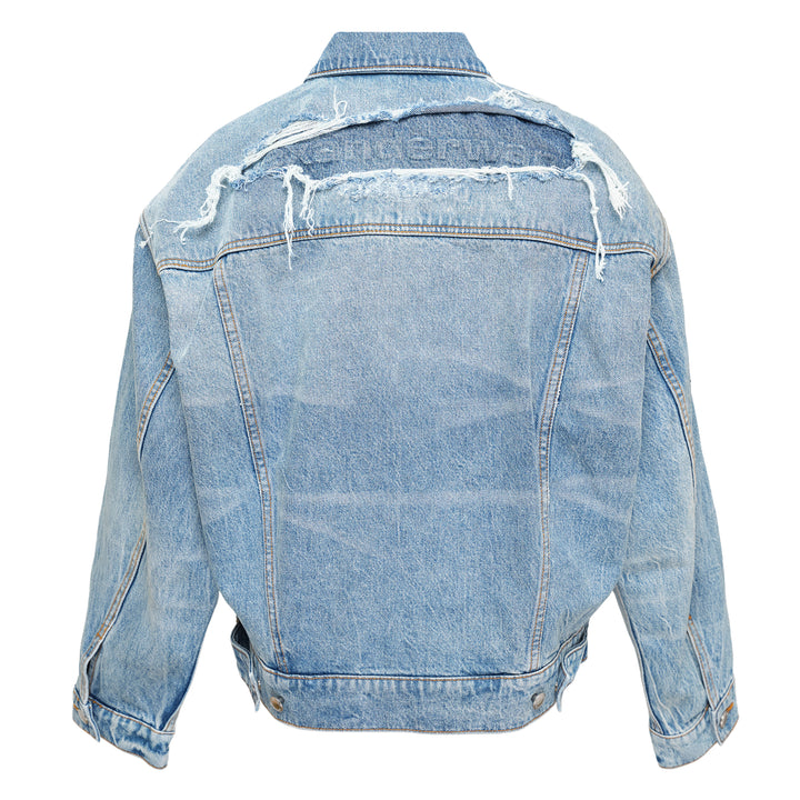 Logo Distressed Game Jacket